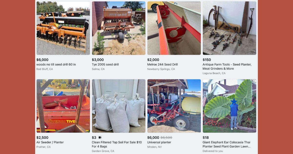 Facebook Marketplace Deals for Seed Planter